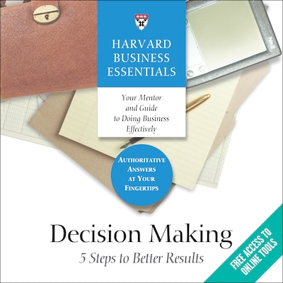 Decision Making – omslag til lydbogen af HARVARD BUSINESS REVIEW