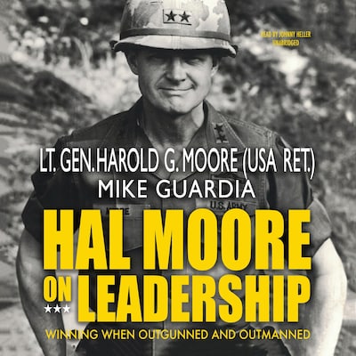Hal Moore on Leadership – omslag til lydbogen af Harold G. Moore, Mike Guardia