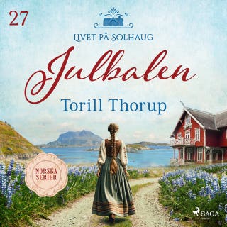 Julbalen – omslag till ljudboken av Torill Thorup
