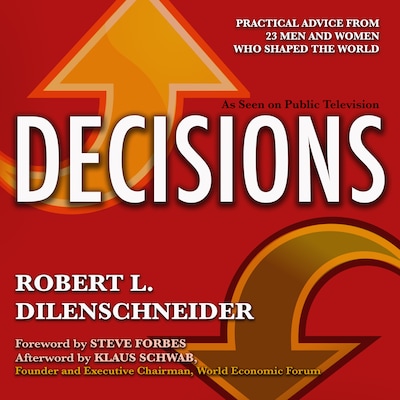 Decisions – omslag til lydbogen af Robert L. Dilenschneider