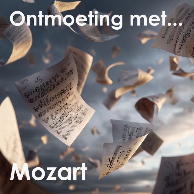 Ontmoeting met Mozart – omslag van het luisterboek van Ank van der Moer