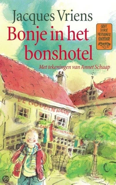 Bonje in het Bonshotel – omslag van het luisterboek van Jacques Vriens