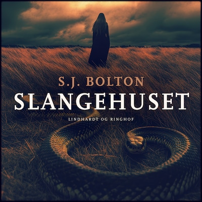 Slangehuset – omslag til lydbogen af S.J. Bolton
