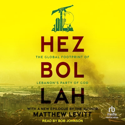 Hezbollah – omslag til lydbogen af Matthew Levitt