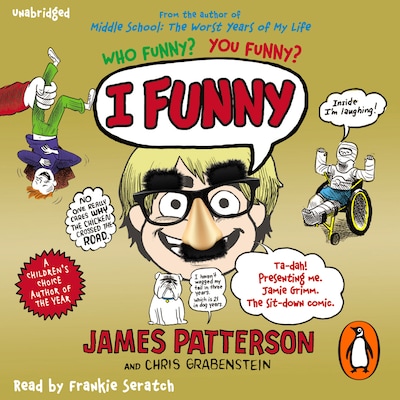 I Funny – omslag til lydbogen af James Patterson