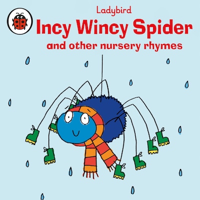 Incy Wincey Spider Audio Book – omslag til lydbogen af Ladybird