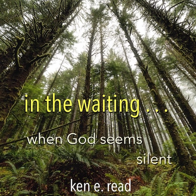 in the waiting . . . – omslag till ljudboken av ken e. read