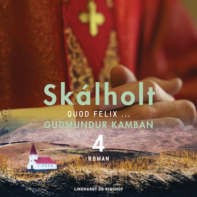 Skálholt 4 – omslag til lydbogen af Gudmundur Kamban