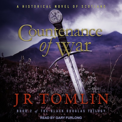 Countenance of War – omslag til lydbogen af J.R. Tomlin