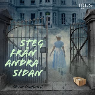Steg från andra sidan – omslag till ljudboken av Maria Hagberg