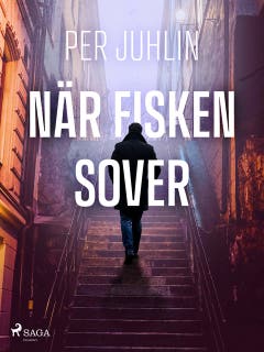 När fisken sover – omslag till ljudboken av Per Juhlin