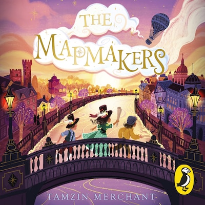The Mapmakers – omslag til lydbogen af Tamzin Merchant