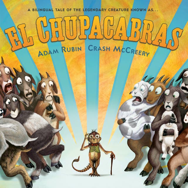 El Chupacabras – omslag til lydbogen af Adam Rubin