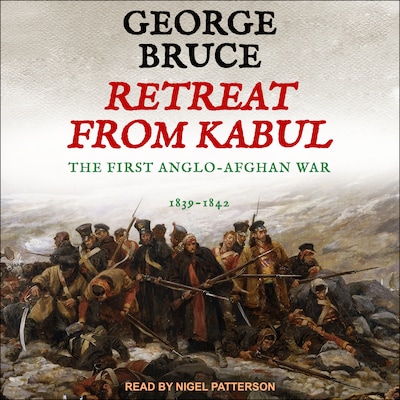 Retreat from Kabul – omslag til lydbogen af George Bruce