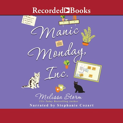 Manic Monday, Inc. – omslag til lydbogen af Melissa Storm