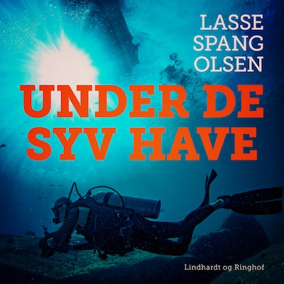 Under de syv have – omslag til lydbogen af Lasse Spang Olsen