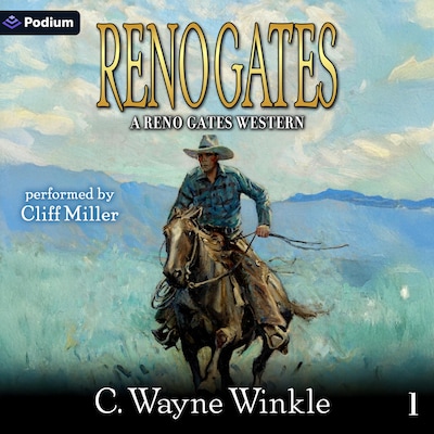 Reno Gates – omslag til lydbogen af C. Wayne Winkle