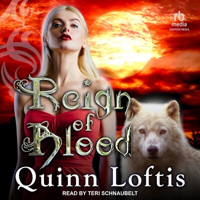 Reign of Blood – omslag til lydbogen af Quinn Loftis