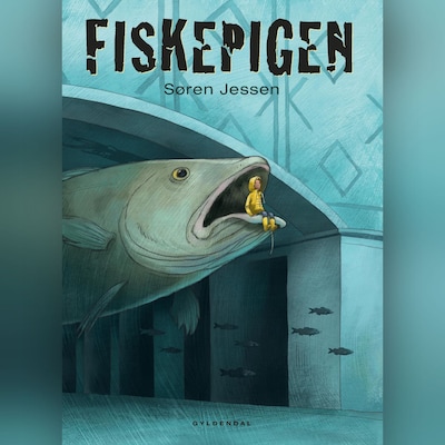 Fiskepigen – omslag til lydbogen af Søren Jessen