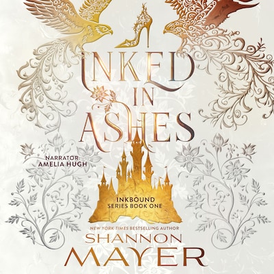 Inked in Ashes – omslag til lydbogen af Shannon Mayer
