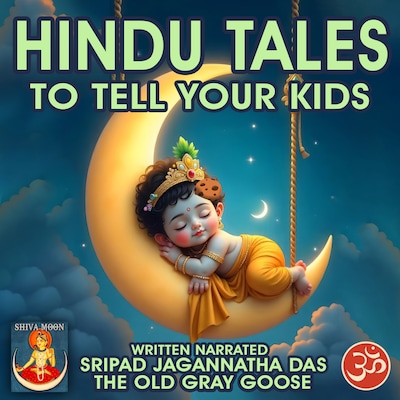Hindu Tales – omslag til lydbogen af The Old Gray Goose, Sripad Jagannatha Das