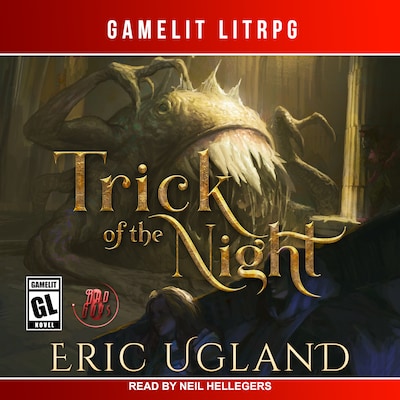 Trick of the Night – omslag til lydbogen af Eric Ugland