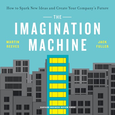 The Imagination Machine – omslag til lydbogen af Jack Fuller, Martin Reeves