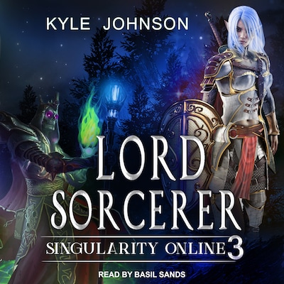 Lord Sorcerer – omslag til lydbogen af Kyle Johnson