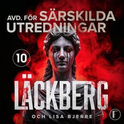 Bakom masken – omslag till ljudboken av Camilla Läckberg, Lisa Bjerre