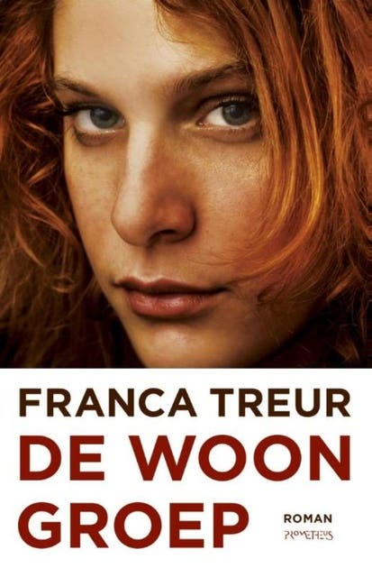 De woongroep: roman – omslag van het luisterboek van Franca Treur