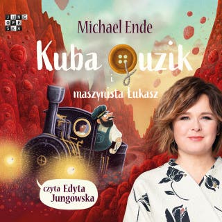 Kuba Guzik i maszynista Łukasz – okładka audiobooka, autor Michael Ende