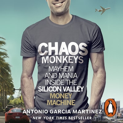 Chaos Monkeys – omslag til lydbogen af Antonio Garcia Martinez