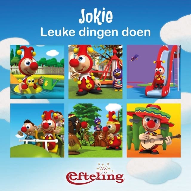 Jokie en Jet gaan leuke dingen doen – omslag van het luisterboek van De Efteling