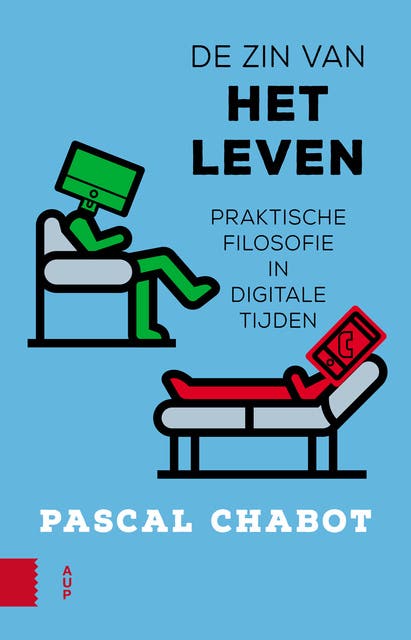 De zin van het leven: Praktische filosofie in digitale tijden – omslag van het luisterboek van Pascal Chabot