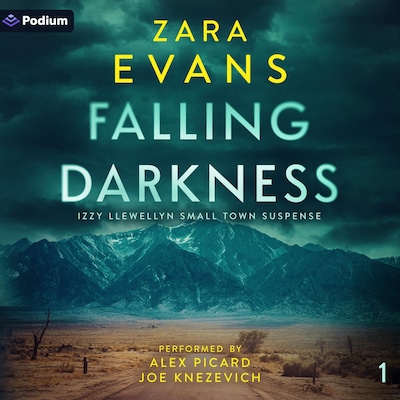 Falling Darkness – omslag til lydbogen af Zara Evans