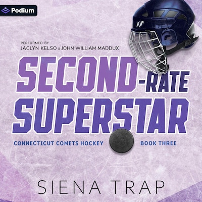 Second-Rate Superstar – omslag til lydbogen af Siena Trap