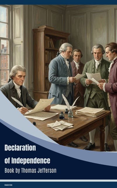 Declaration of Independence – omslag til lydbogen af Thomas Jefferson