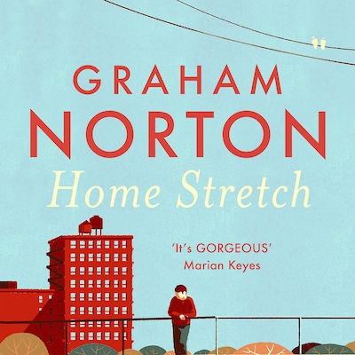 Home Stretch – omslag til lydbogen af Graham Norton