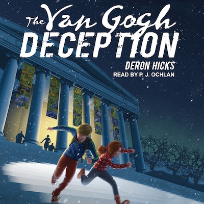 The Van Gogh Deception – omslag til lydbogen af Deron Hicks