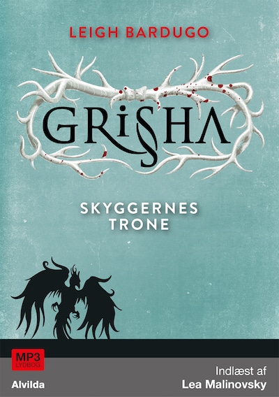 Shadow and Bone - Grisha 3: Skyggernes trone – omslag til lydbogen af Leigh Bardugo