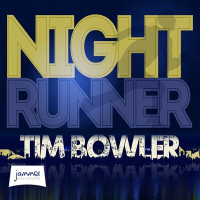 Night Runner – omslag til lydbogen af Tim Bowler