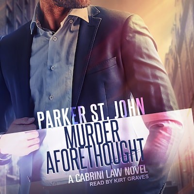 Murder Aforethought – omslag til lydbogen af Parker St. John