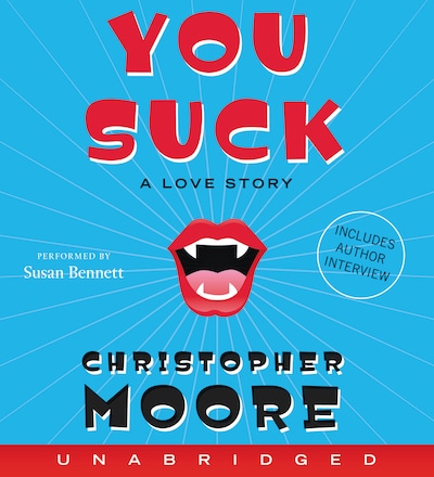 You Suck – omslag til lydbogen af Christopher Moore