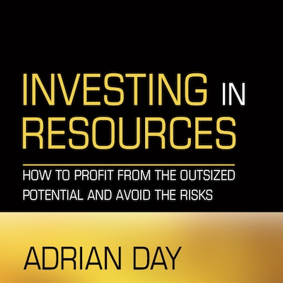 Investing in Resources – omslag til lydbogen af Adrian Day