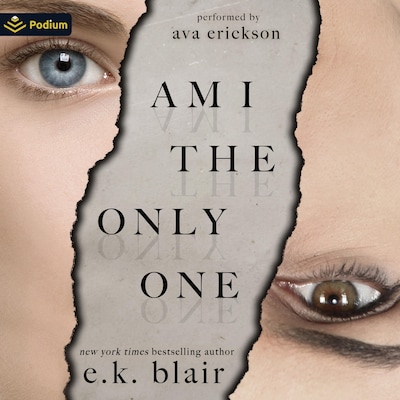Am I the Only One – omslag til lydbogen af E.K. Blair