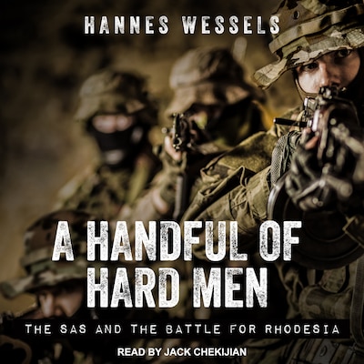 A Handful of Hard Men – omslag til lydbogen af Hannes Wessels