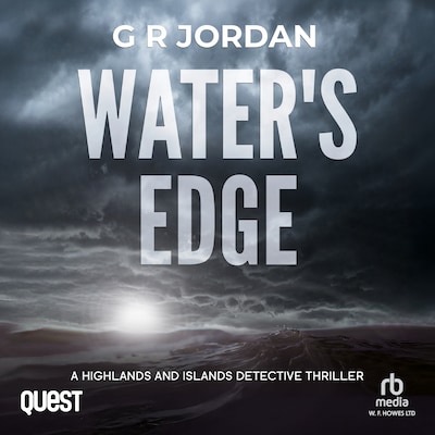 Water's Edge – omslag til lydbogen af G. R. Jordan