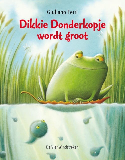 Dikkie Donderkopje wordt groot – omslag van het luisterboek van Giuliano Ferri