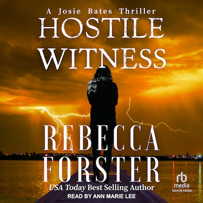 Hostile Witness – omslag til lydbogen af Rebecca Forster