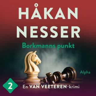 Borkmanns punkt – omslag til lydbogen af Håkan Nesser